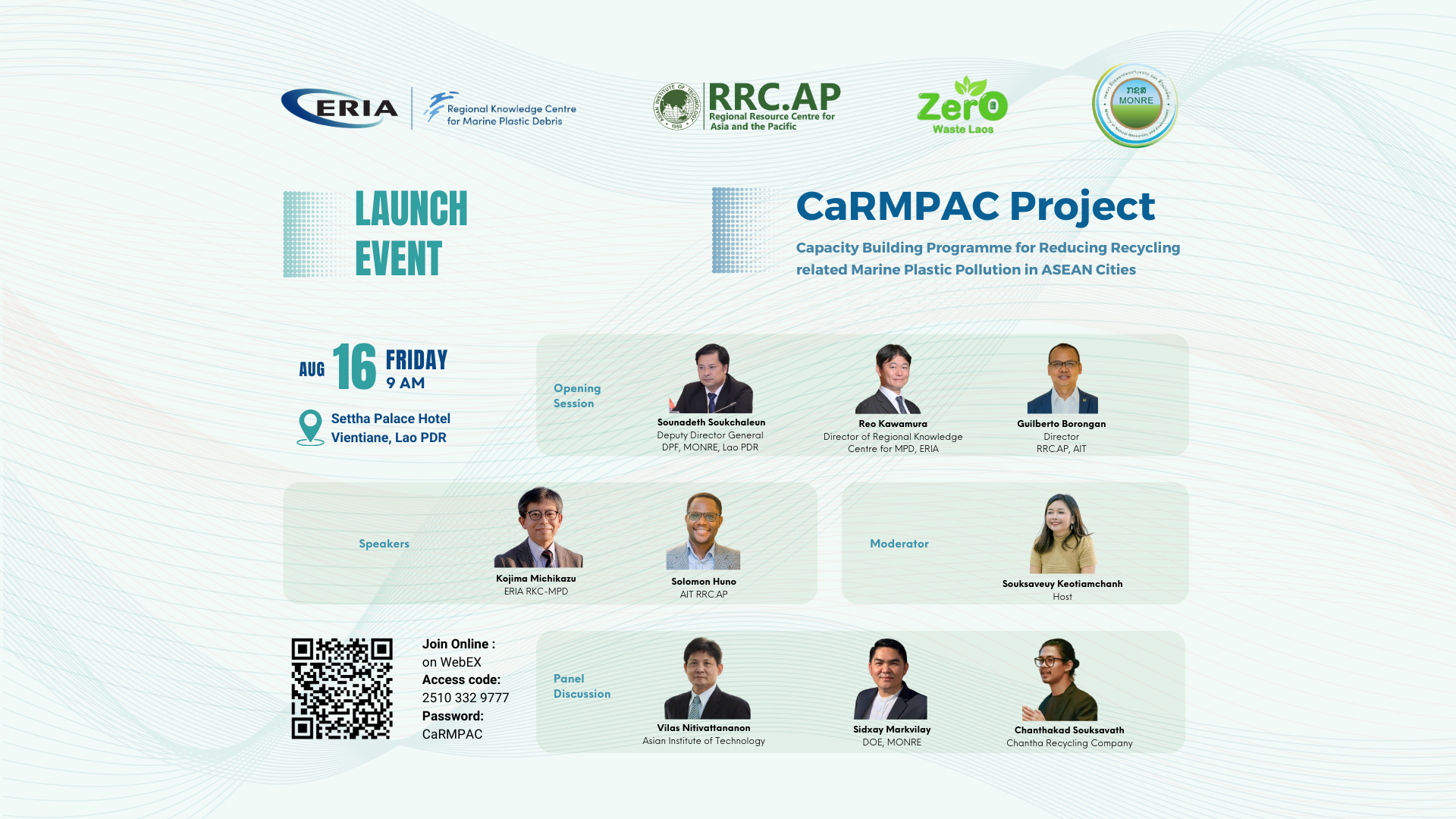 The Launching of CaRMPAC - Capacity Building Programme