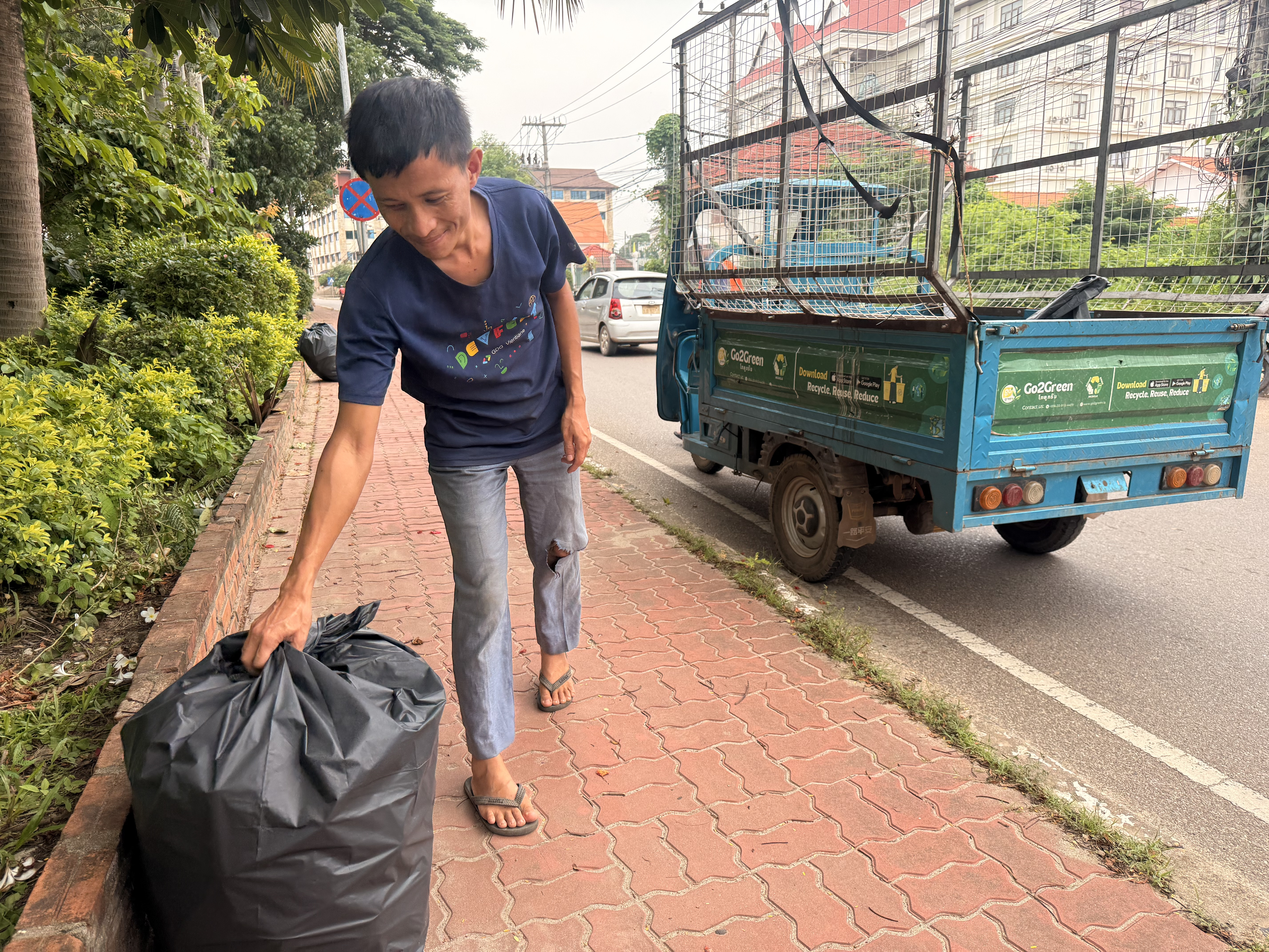 Turning Trash into Change: Go2Green’s Mission for a Cleaner, Greener Vientiane